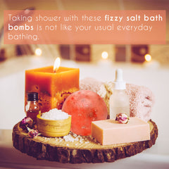 Himalayan Pink Salt Bath Ball by Pride of India – Easily Soluble – Good for Refreshing & Hydrating Bath – Mineral Rich Spa Ritual – Easy to Use - Ideal Gift for Any Occasion